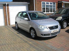 (2009) VW POLO 1.2 MATCH MET/SILVER 3 DOOR 82000 MILES FSH ABSOLUTELY IMMACULATE