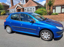 Peugeot 206, 2004 (04) Blue Hatchback, Manual Diesel, 131,000 miles