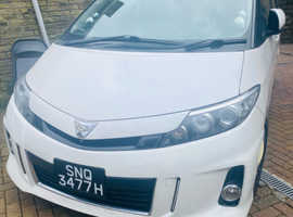 Toyota Estima aeras premium, 2014 White Hatchback, Automatic  Petrol, 59,000 miles