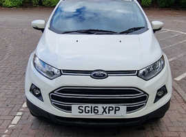 Ford ecosport, 2016 (16) White Hatchback, Manual Diesel 1.5