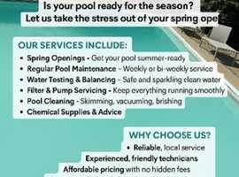 Pool service technician