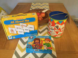 3 EDUCATIONAL GAMES FOR YOUNGER CHILDREN IN VERY GOOD CONDITION. £7