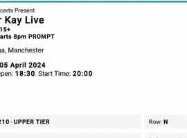 Peter kay 05.05.24 Manchester 2 tickets