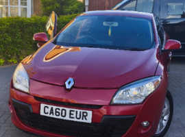 Renault Megane, 2011 (60) Red Hatchback, Manual Petrol, 138,200 miles