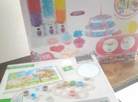 assortment if kids jigsaw and other games