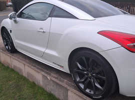 Peugeot RCZ, 2012 (62) white coupe, Manual Diesel, 121,000 miles