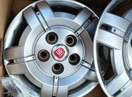 Motorhome steel wheels x 6