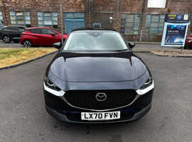 Mazda CX-30 Sport Lux MHEV, 2021 (70) Blue Hatchback, Manual Petrol, 45,770 miles