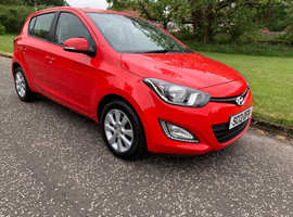 Hyundai i20 Style, 2013 (13) Red Hatchback, Manual Petrol, 47,871 miles