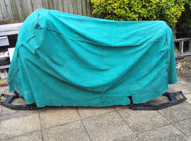 WANTED GREEN OR? CANVAS MOTORCYCLE COVER