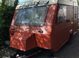 Lovely Retro Vintage style 3 berth caravan