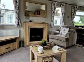 STATIC CARAVAN FOR SALE IN RIBBLE VALLEY NEAR CLITHEROE AND SKIPTON IN LANCASHIRE