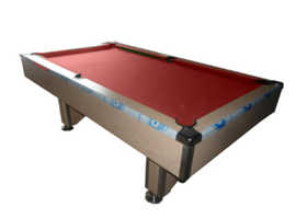 7ft pool table , Brand new, slate bed , balls etc