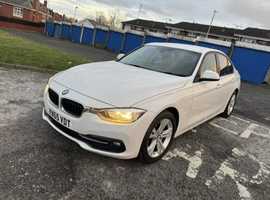 BMW 3 Series, 2016 (65) White Saloon, Manual Petrol, 130,975 miles