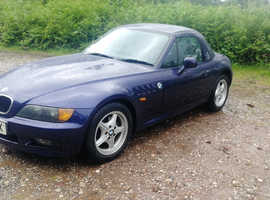 BMW Z3 AUTOMATIC 1.9L, 1998 REG, LONG MOT, VERY LOW MILEAGE ONLY 65,000 & FULL SERVICE HISTORY
