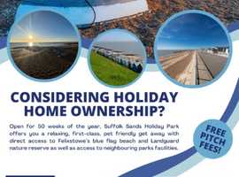 The perfect holiday park to relax & unwind! Come & view Suffolk Sands Holiday Park! 11.5 month season!