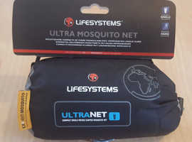 Lifesystems UltraNet Single Mosquito Net with QuickHang System - Brand New!