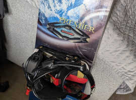 2x snowboards boots and accessories