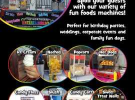Bouncy castles, photo booths, disco, fun foods, face painting and more!