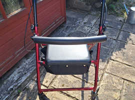 Used mobility folding rollator for sale.