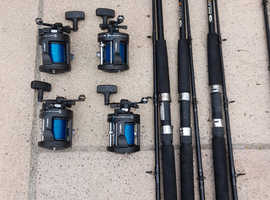 Boat Rods and Reels.