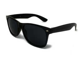 Classic BLACK Sunglasses Lens Mens Ladies 80s Womens Retro Vintage Fashion UV400
