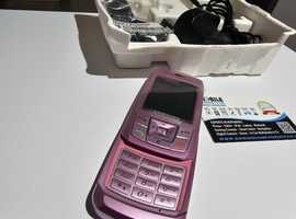 Samsung E250 Purple Mobile Phone Classic Model Unlocked