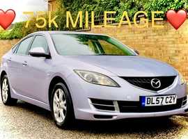 Mazda 6 ts 1.8 petrol 75k low mileage 2 owners well presented pro lease free car drive away