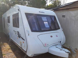 2010 Elddis Crusader Cyclone, 4 berth, island bed, awning, serviced, delivery & p/x possible