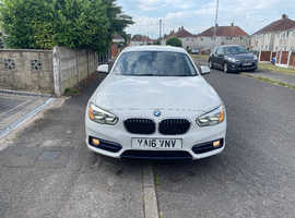 BMW 1 series, 2016 (16) White Hatchback, Manual Diesel, 226,660 miles