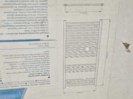 Brand new heated towel rails