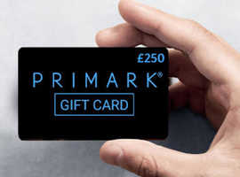 Get £250 Primark Gift Card