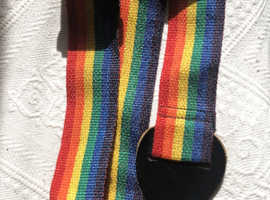 GUITAR STRAP RAINBOW