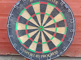 Dart board.