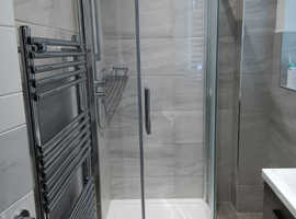 QUALITY CORNER GLASS SHOWER CUBICLE