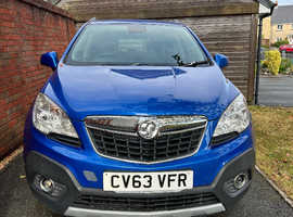 Vauxhall Mokka, 2013 (63) Blue Hatchback, Manual Petrol, 92,180 miles
