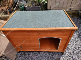 Dog kennel wooden outdoor