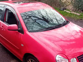 Volkswagen Polo, 2003 (53) Red Hatchback, Manual Petrol, 128,691 miles