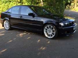 BMW 330D SPORT, 2003 (52) black saloon, Automatic Diesel, 66209 miles
