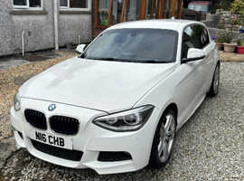 BMW 1 series, 2013 (63) White Hatchback, Automatic Diesel, 65,000 miles