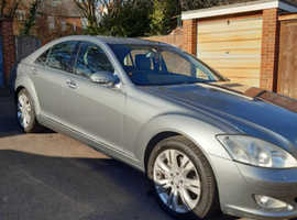 Mercedes S Class, 2008 (58) grey saloon, Automatic Diesel, 98,581 miles