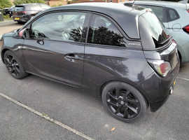 Vauxhall Adam, 2016 (16) black hatchback, Manual Petrol, 116,500 miles