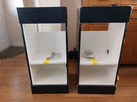 2 x Napoli Deep Blue Vanity Unit.