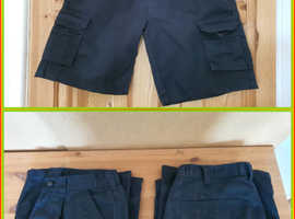 2 pair Mens Cargo Shorts. 30 inch waist