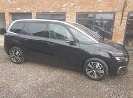 Citroen C4 Picasso, 2018 (18) Black MPV, Automatic Diesel, 55,849 miles