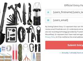 Be the One to Claim a FREE Survival Kit!