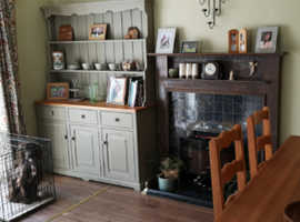 Pine painted Welsh dresser