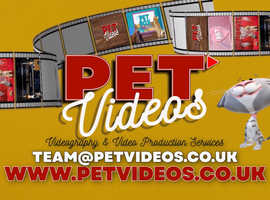 Personalised pet videos and animal business video production services