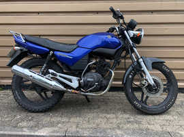 Yamaha YBR125 2005 running project mot