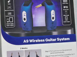 Wireless Guitar or Bass System
